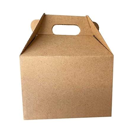 Caja Tipo Lonchera Boxlunch Cart N Microcorrugado Color Kraft Paquete