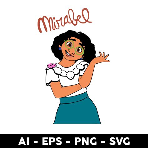 Encanto Mirabel Svg Mirabel Svg Encanto Svg Disney Encant Inspire