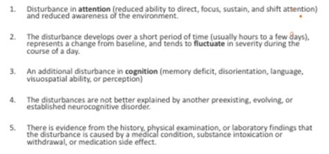 Psych Exam Delirium And Dementia Flashcards Quizlet