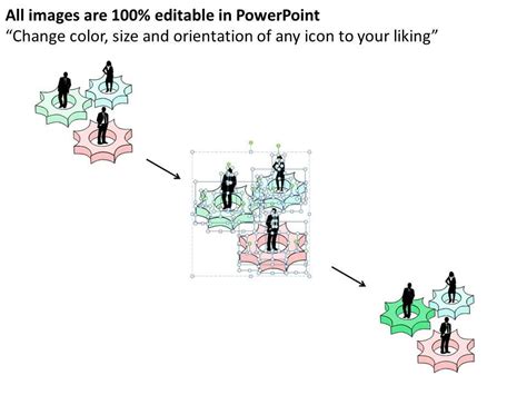 1814 Business Ppt Diagram 3 Interconnected Business Gear Diagram