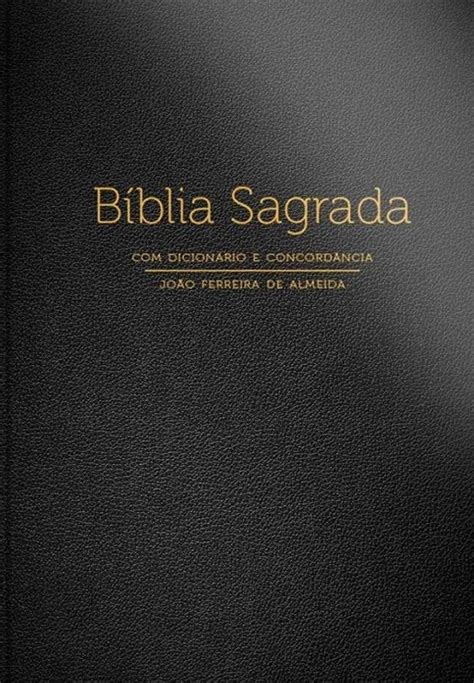 Biblia Arc Letra Extra Gigante Luxo Preta Livraria Janina