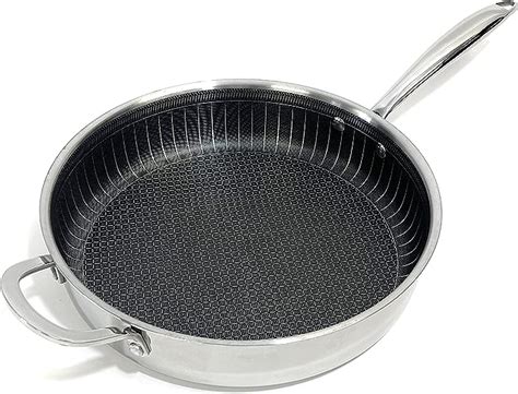 Amazon Lexi Home Non Stick Cooking Pan With Lid 4 2 Qt Diamond