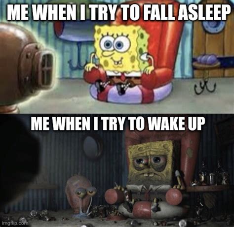 Happy Spongebob vs Depressed Spongebob Memes - Imgflip