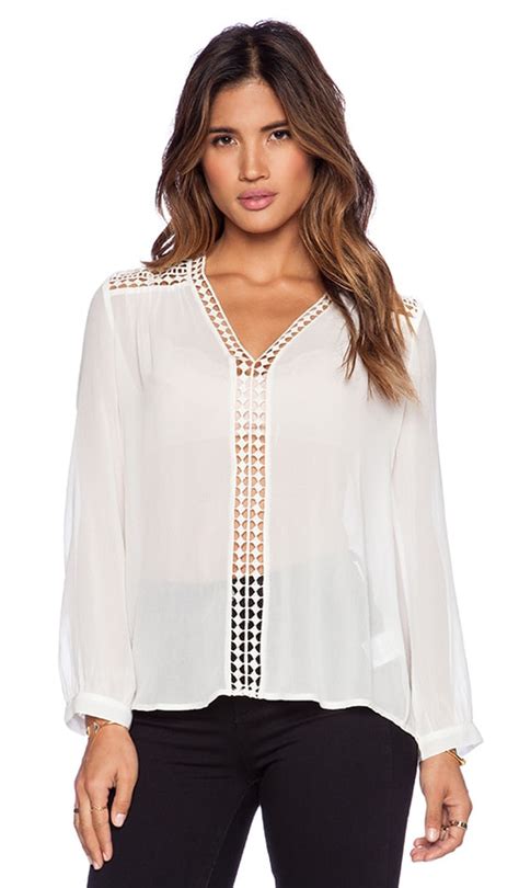 Joie Lilura Blouse In Porcelain REVOLVE