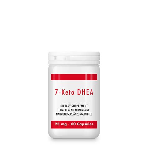 7 Keto Dhea 25 Mg 60 Gélules Nutriformlab