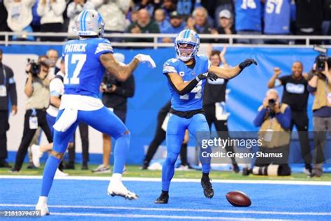 detroit lions ford field  high res pictures getty images