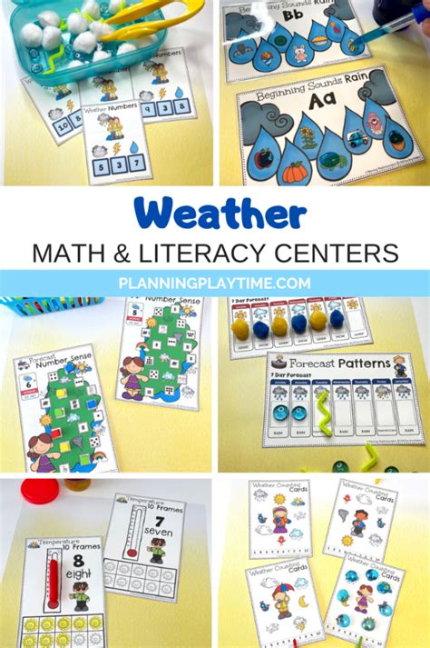 Weather Activities for Preschool - Planning Playtime