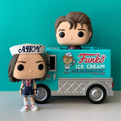 Stranger things funko pop robin and steve maya hawke joe keery scoops ...