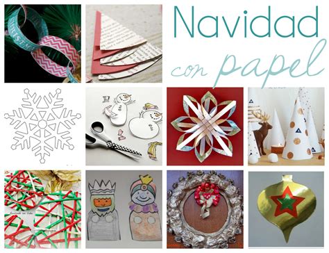 10 Manualidades Navideñas Con Papel Holiday Decor Holiday Christmas