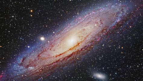 Galaxy Stars Space M31 Desktop Background M31 Hubble 970x550