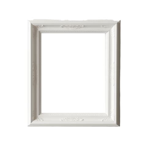 White Frame Png White Luxury Frame Transparent Background Ai