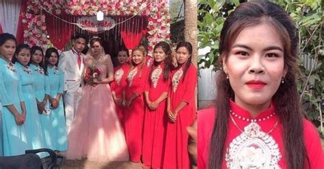 Ngày Hot girl quận Cam Thúy Diễm lên xe hoa trong dàn phù dâu xuất hiện người chị em thân thiết