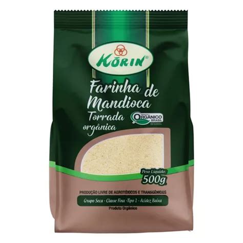 Farinha Korin De Mandioca Torrada G Mercadolivre