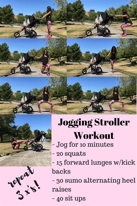 Staying Active: Jogging Stroller Workout with Joovy - Treehouse Threads