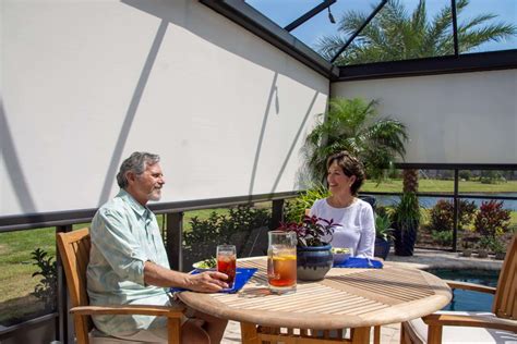 Pool Enclosure Shades Privacy Screens For Pool Enclosures