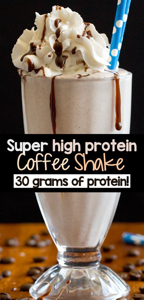 Coffee Protein Shake Chocolate Covered Katie