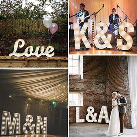 Letras Luminosas Blog De Bodas De Una Boda Original