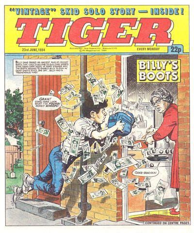 GCD Cover Tiger 23 June 1984 1540 Classic Comics Creepy