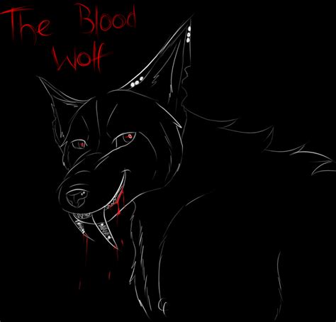 The Blood Wolf By H202cadfan On Deviantart