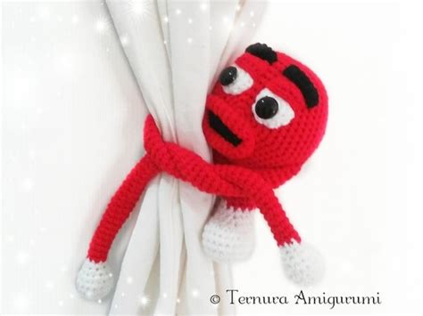 Curtain Bra Monster Crochet Pattern Pdf Ternura Amigurumi English