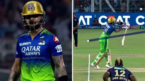 Cricket News Ipl Scores Results Virat Kohli Fumes At Dismissal