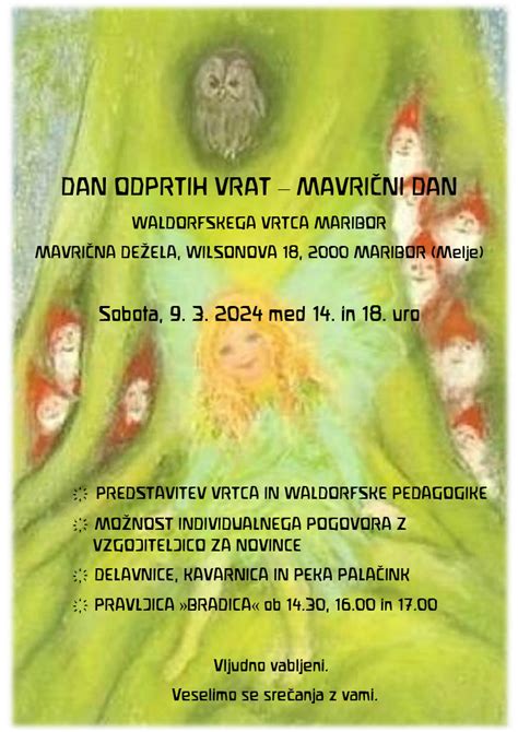 DAN ODPRTIH VRAT 2024 – Waldorfski vrtec Maribor Mavrična dežela