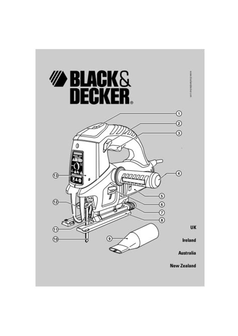 Black And Decker Jigsaw Manual