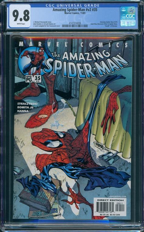 Amazing Spider Man Cgc Aunt May Learns Peter Is Spider Man