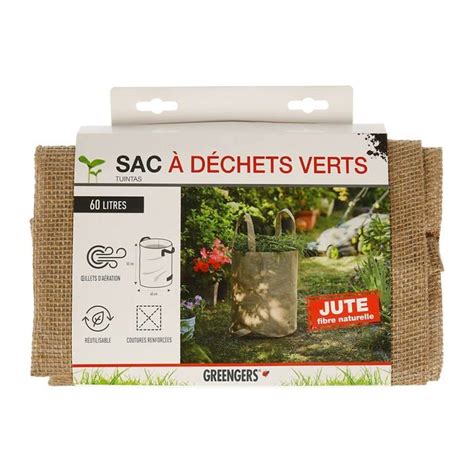 Sac A Dechets Verts Sac A Herbe Support Sac Greengers 647099