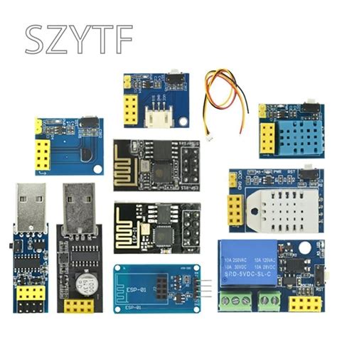 ESP8266 Bezprzewodowy Modu Wifi WS2812 AM2302 ESP 01 DS18B20 DHT22