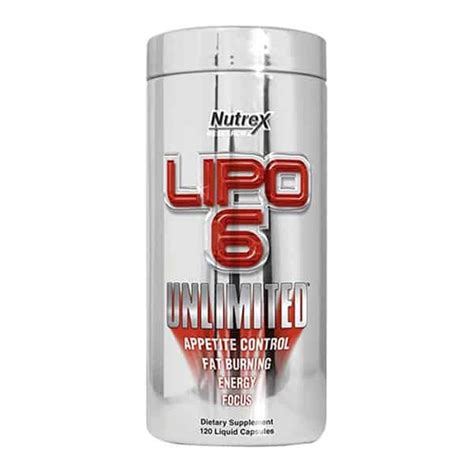 Lipo 6 Unlimited 120 Liquid Caps Nutrex Nutrex Research