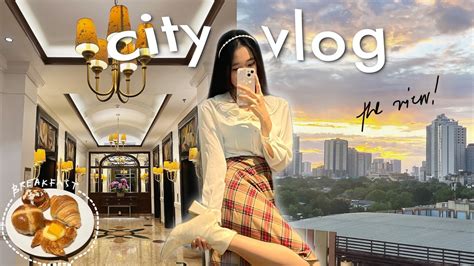 City Vlog Dusit Thani Manila Room Tour Roaming Around Glorietta