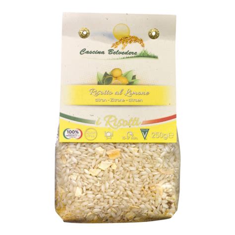 Risotto au citron limone au riz Carnaroli sachet prêt en 15 minutes