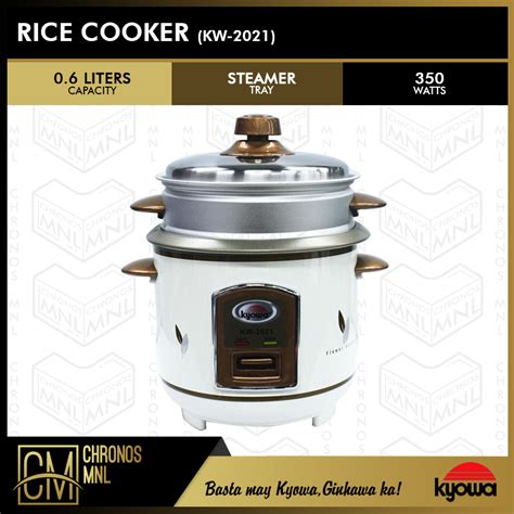 Chronos Kyowa Kw Rice Cooker Non Stick Inner Pot Stainless