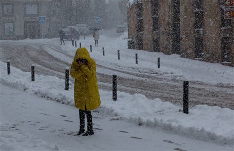 Fotos Intensa Nevada En Reinosa El Diario Monta S