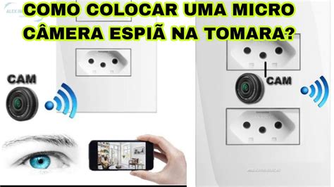 Como Colocar Uma Micro C Mera Espi Wi Fi Na Tomada Pra Ver No Celular