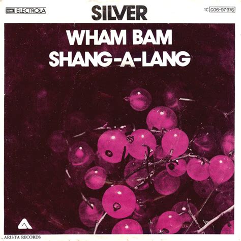 Silver - Wham Bam Shang-A-Lang (1976, Vinyl) | Discogs