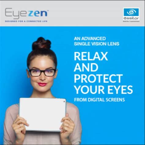 Jual Lensa Kacamata Essilor Blue Uv Capture Eyezen Plus Pro Max Sv