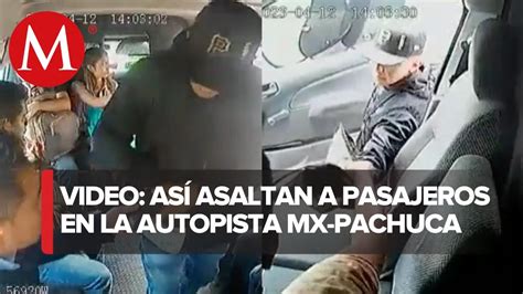 Captan Asalto En Combi Que Circulaba Sobre La Carretera México Pachuca