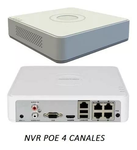 Nvr Hikvision Ip Mp Canales Todo Poe Env O Gratis