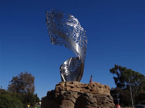 Carlsbad Roundabout Nears Completion Roundabout Public Art Carlsbad