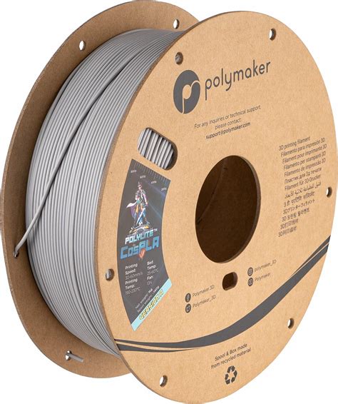 Amazon Polymaker Easy To Sand Paint PLA Filament 1 75mm CosPLA