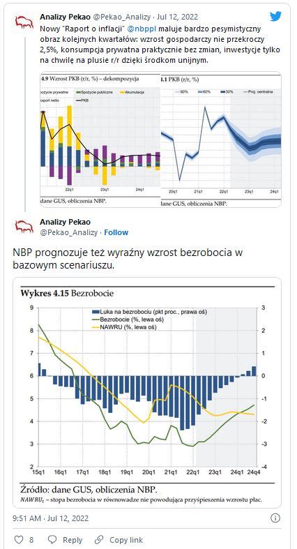 Nowy Raport O Inflacji NBP Maluje Bardzo Pesymistyczny Obraz Kolejnych