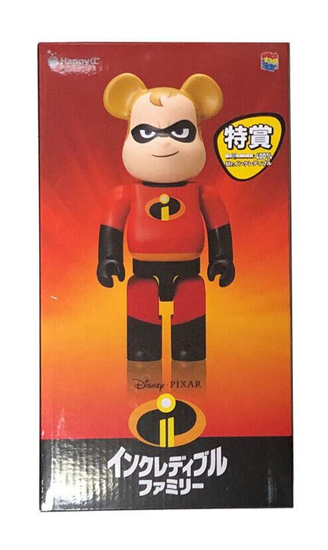 Medicom Toy Bearbrick Be Rbrick Mr Incredible Figure Disney Pixar