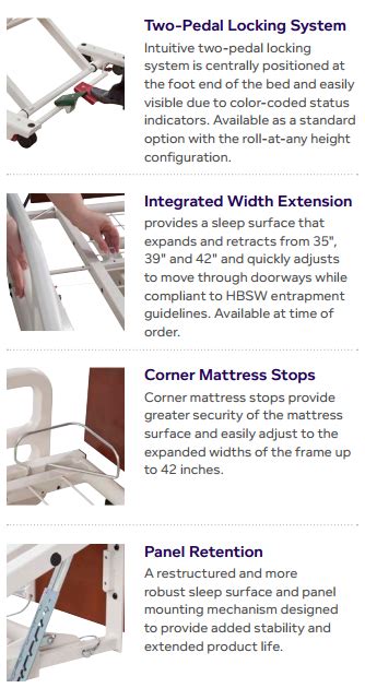 Ships Free Joerns EasyCare Bed Standard Or AdvancedCare With