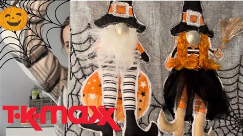 Tk Maxx Halloween Haul October Megan White Youtube