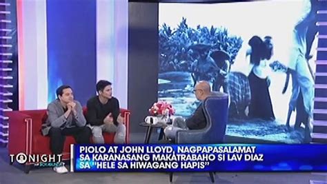 Piolo Pascual At John Lloyd Cruz Ibinahagi Paano Makatrabaho Ang Isang