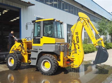 Wz30 25 Wheel Backhoe Loader 2 5 Ton 4X4 Backhoe Wheel Small Excavator