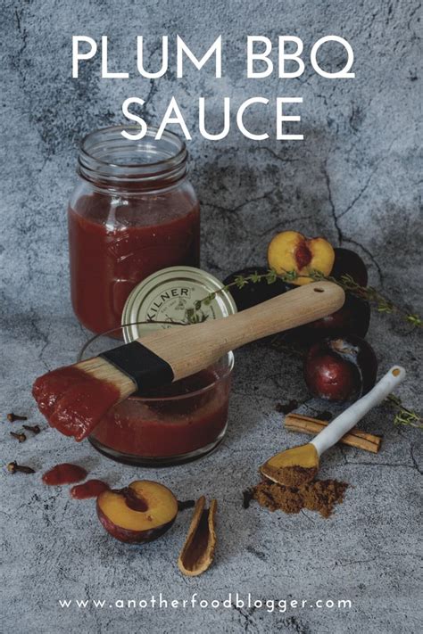 Plum BBQ Sauce Bbq Sauce Bbq Sauce Homemade Plum Sauce Recipe