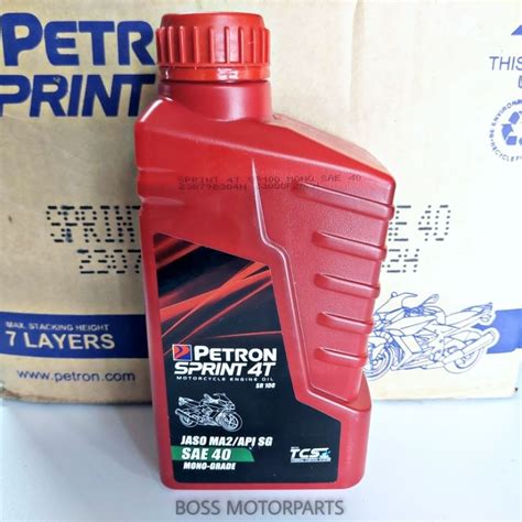 Petron Sprint T Motorcycle Engine Oil Sae Mono Grade Liter